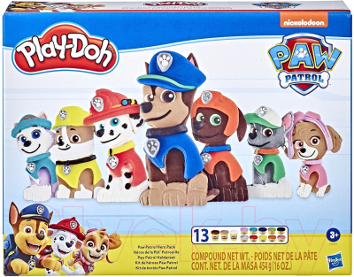 

Набор для лепки Hasbro, Play-Doh Щенячий патруль / E90975L0