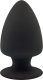 Пробка интимная Adrien Lastic Premium Silicone Plug M / 188350 (черный) - 