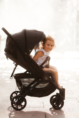Детская прогулочная коляска Keka Sigma / 2000000026305 (песочный, черная рама)