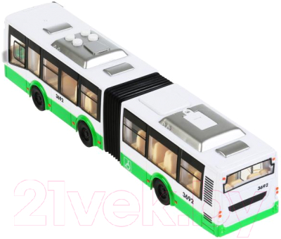 Автобус игрушечный Технопарк Городской автобус / BUSRUB-30PL-GNWH