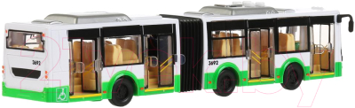 Автобус игрушечный Технопарк Городской автобус / BUSRUB-30PL-GNWH