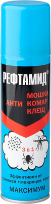 

Спрей от насекомых, Рефтамид Максимум Комплексная защита
