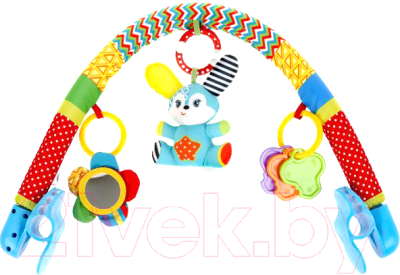 

Погремушка Умка, Дуга на коляску Зайка / TE8451-RABBIT