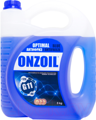 Антифриз Onzoil Blue Optimal G11 (5кг, синий)