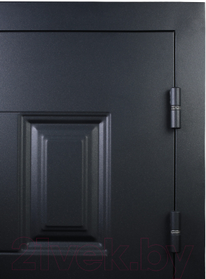 Входная дверь Промет Винтер-100 шелк/дуб беленый (88x206, левая)