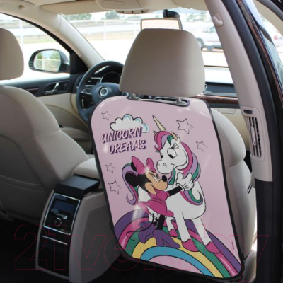 Накидка на автомобильное сиденье Siger Disney Минни Маус Единорог / ORGD0104