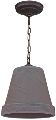 Потолочный светильник Латерна Loft Дакар-1105 (коричневый/золото)