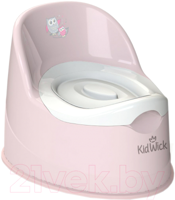 Детский горшок Kidwick Гигант / KW060302 (розовый/белый)