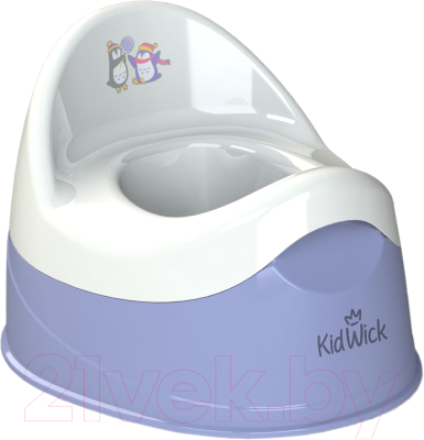 Детский горшок Kidwick Дуэт / KW100504 (фиолетовый/белый)