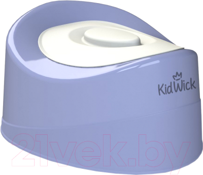 Детский горшок Kidwick Мини / KW010502 (фиолетовый/белый)