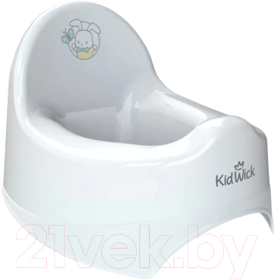 Детский горшок Kidwick Наутилус / KW020104 (белый)