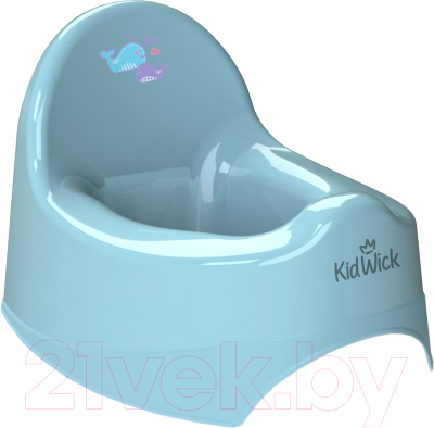 Детский горшок Kidwick Наутилус / KW020204 (голубой)