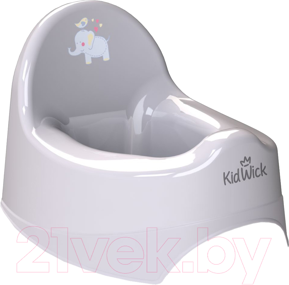 Детский горшок Kidwick Наутилус / KW020404 (серый)