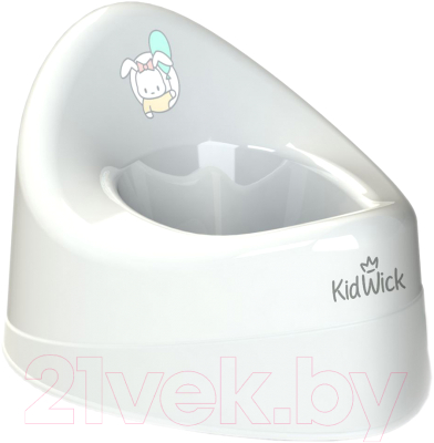 Детский горшок Kidwick Ракушка / KW030101 (белый)