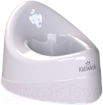 Детский горшок Kidwick Ракушка / KW030401 (серый)