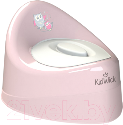 Детский горшок Kidwick Ракушка / KW030302 (розовый/белый)