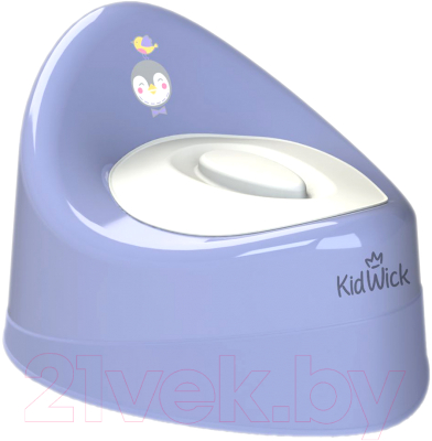 Детский горшок Kidwick Ракушка / KW030502 (фиолетовый/белый)