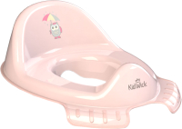 Детская накладка на унитаз Kidwick Флиппер / KW120300 (розовый/темно-розовый) - 
