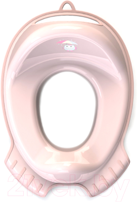 Детская накладка на унитаз Kidwick Флиппер / KW120300 (розовый/темно-розовый)
