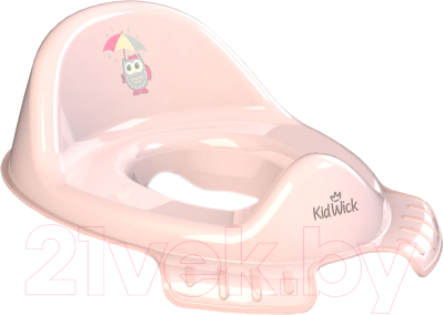 Детская накладка на унитаз Kidwick Флиппер / KW120300 (розовый/темно-розовый)