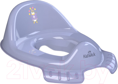Детская накладка на унитаз Kidwick Флиппер / KW120500 (фиолетовый/темно-фиолетовый)