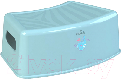 Табурет-подставка Kidwick Зебра / KW170204 (голубой)