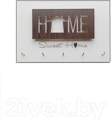 Ключница настенная Grifeldecor Sweet Home Small / BZ212-4W424