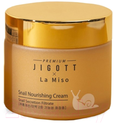 Крем для лица Jigott & La Miso Premium Питательный с муцином улитки (70мл)