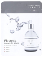 Маска для лица тканевая Jigott & La Miso Premium Ампульная с фитоплацентой (27мл) - 