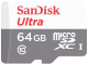 Миниатюра изображения товара Карта памяти SanDisk MicroSDXC (Class10) 64GB (SDSQUNR-064G-GN3MA)