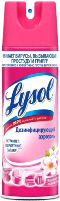 Дезинфицирующее средство Lysol Дезинфицирующее. Весенняя свежесть для поверхностей (400мл)