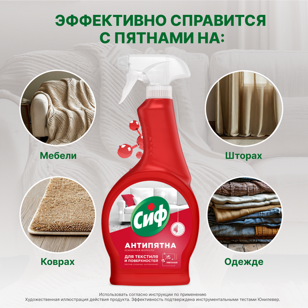 Универсальное чистящее средство Cif Ультра быстрый Спрей (500мл)