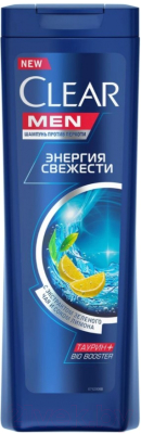 Шампунь для волос Clear Men Vita ABE Энергия Свежести (400мл)