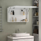 Миниатюра изображения товара Шкаф с зеркалом для ванной Континент Tokio Led 90х53