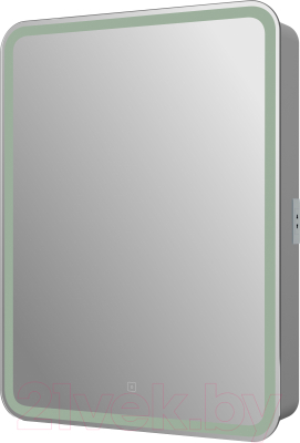 Шкаф с зеркалом для ванной Континент Elliott Led 60х80 L