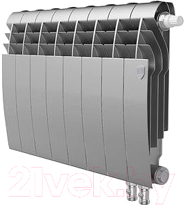 Радиатор биметаллический Royal Thermo Silver Satin 350 (8 секций)