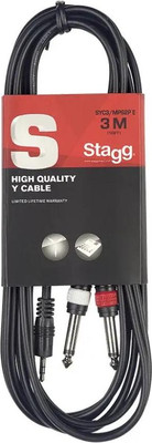 Кабель гитарный Stagg SYC3/MPSB2P E (3м) - 