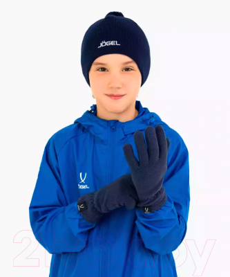 Перчатки Jogel Essential Fleece Gloves (L, темно-синий)