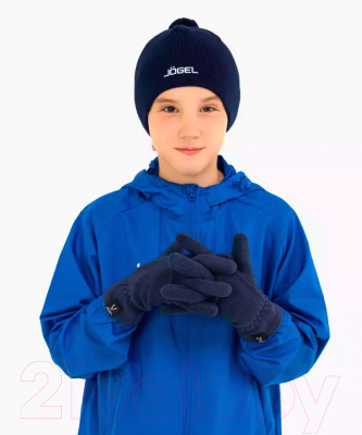 Перчатки Jogel Essential Fleece Gloves (S, темно-синий)