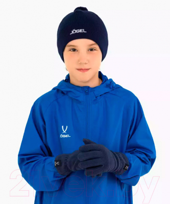 Перчатки Jogel Essential Fleece Gloves (XS, темно-синий)