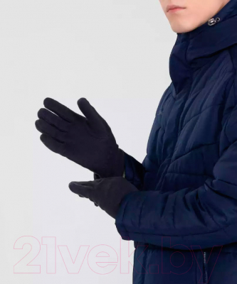 Перчатки Jogel Essential Fleece Gloves (XS, темно-синий)