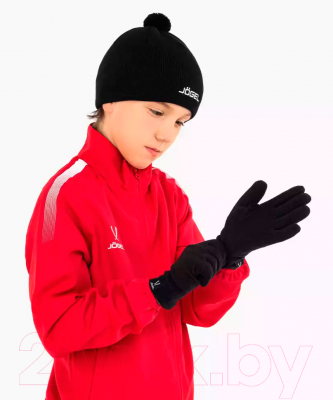 Перчатки Jogel Essential Fleece Gloves (S, черный)