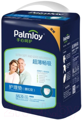 Подгузники для взрослых PalmJoy SCK03-10L\XL (10шт)