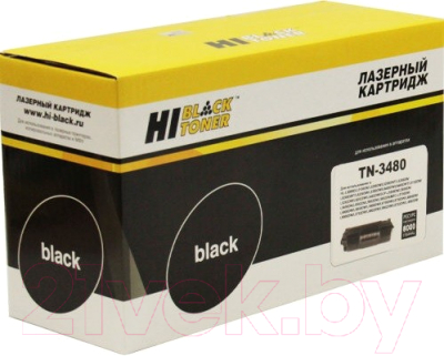 

Тонер-картридж Hi-Black, Черный, HB-TN-3480
