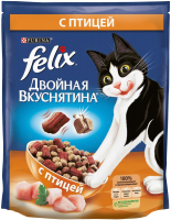 

Корм для кошек Felix, Двойная вкуснятина с птицей
