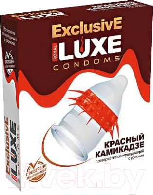 Презервативы LUXE Exclusive Красный камикадзе №1 / 601/1