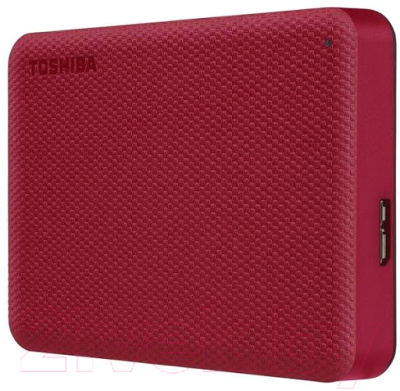 Внешний жесткий диск Toshiba Canvio Advance 2TB Red (HDTCA20ER3AA)