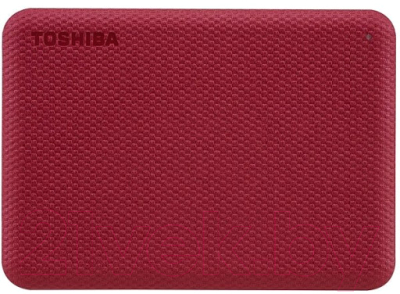 

Внешний жесткий диск Toshiba, Canvio Advance 4TB Red (HDTCA40ER3CA)