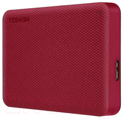 Изображение товара Внешний жесткий диск Toshiba Canvio Advance 4TB Red (HDTCA40ER3CA)