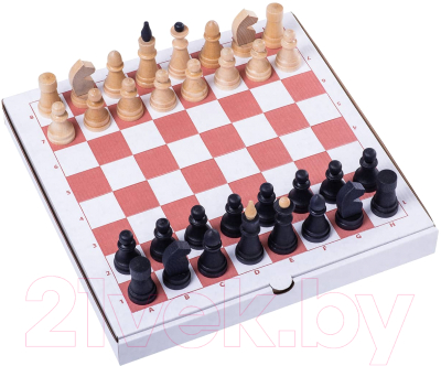 Набор настольных игр No Brand Классика. Шашки, шахматы, нарды 3 в 1 / 458-20